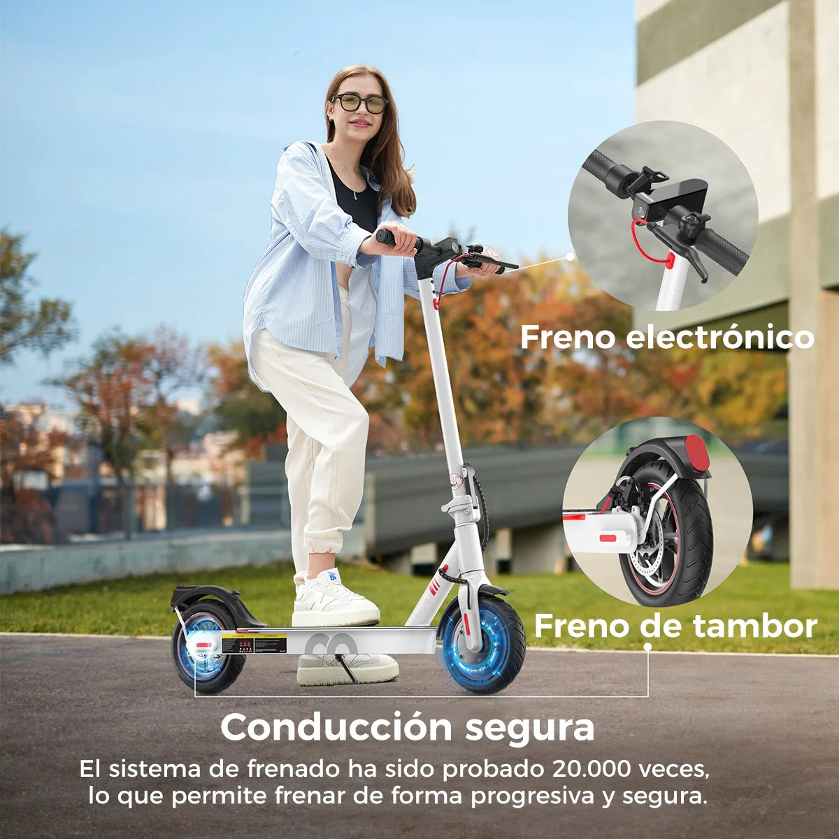 Scooter Eléctrico iScooter i8