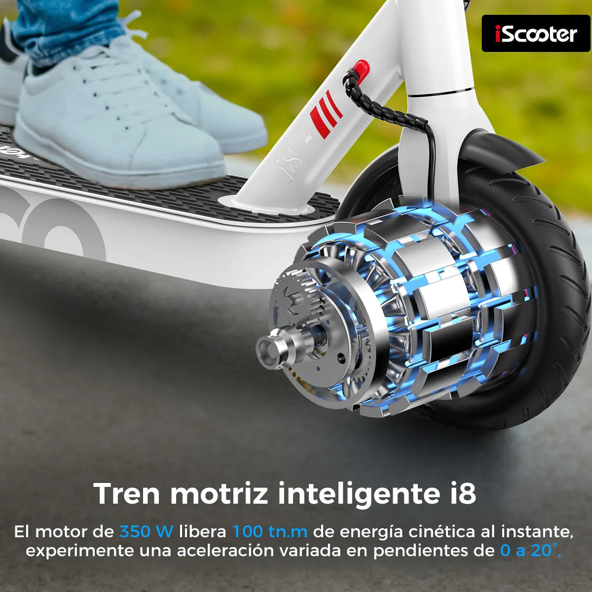 Scooter Eléctrico iScooter i8