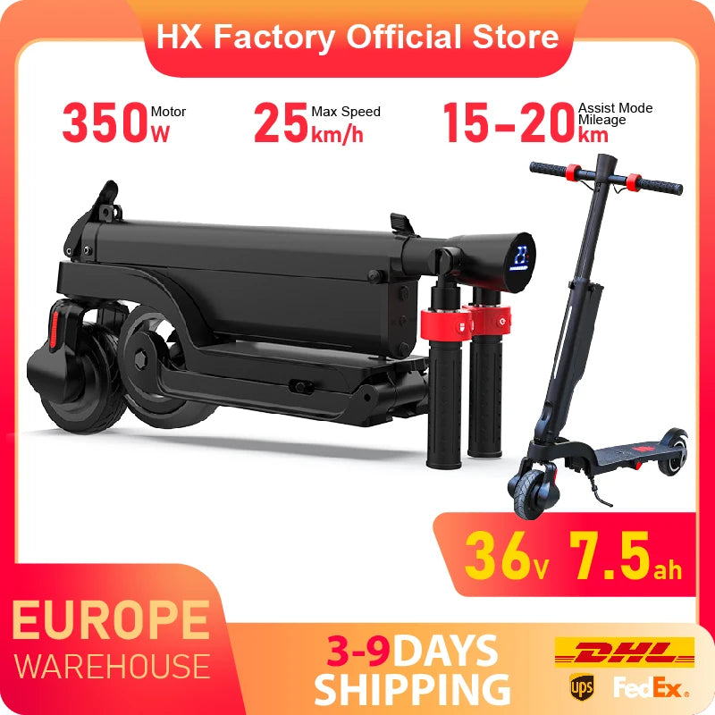 Scooter Eléctrico Plegable HX